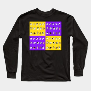 Lots Of Doggy Heads Long Sleeve T-Shirt